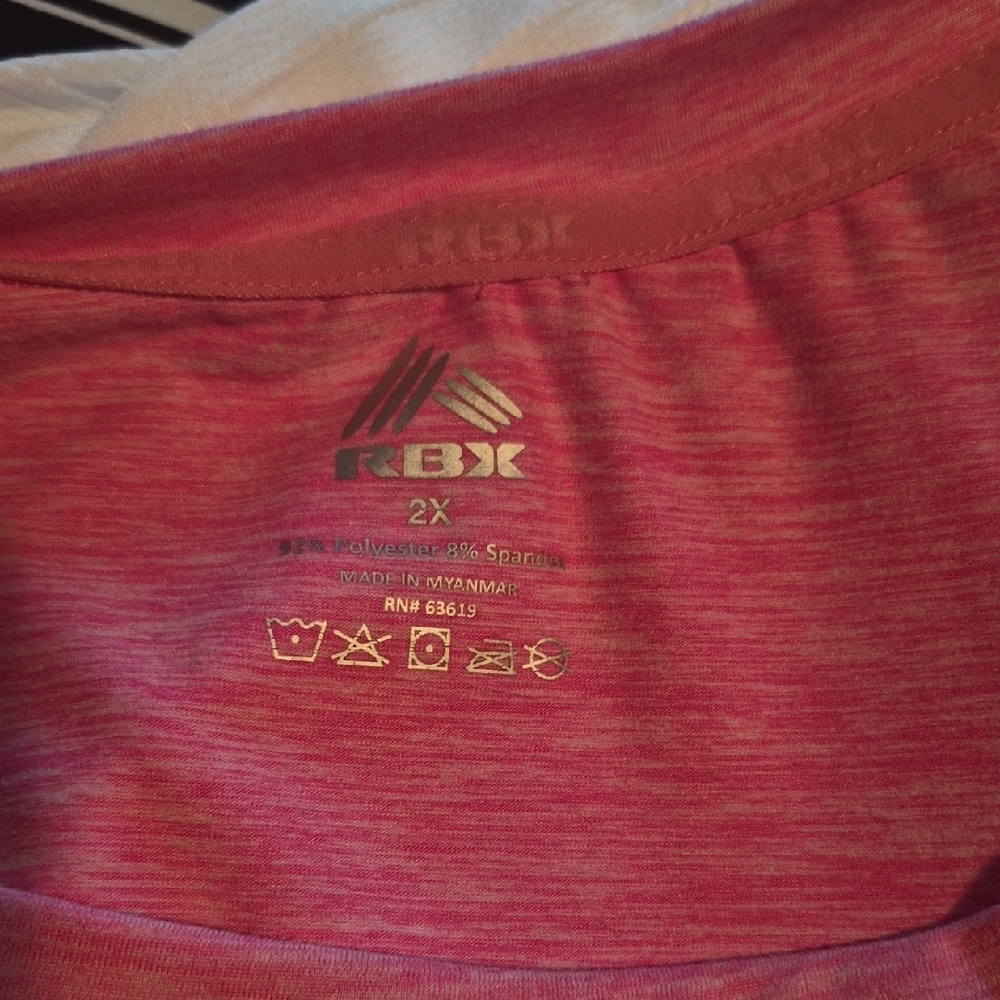 RBX Heathered Pink Performance Shirt